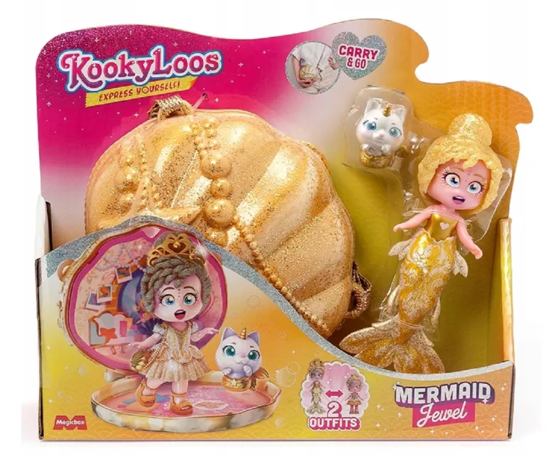 KOOKYLOOS MERMAID - JEWEL - LALECZKA SYRENA