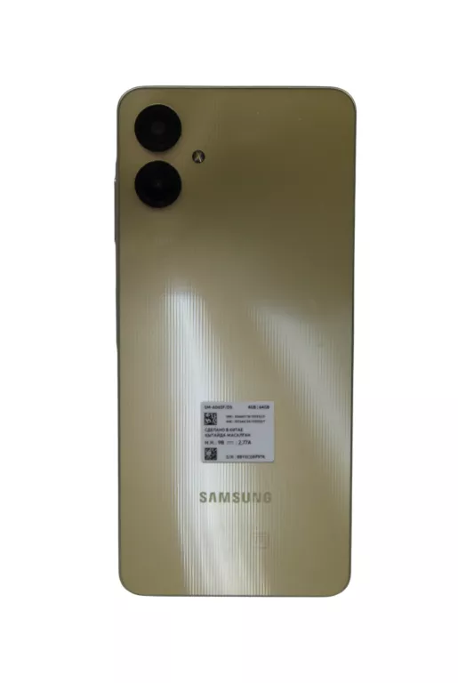 TELEFON SAMSUNG GALAXY A06 4/64GB ZŁOTY
