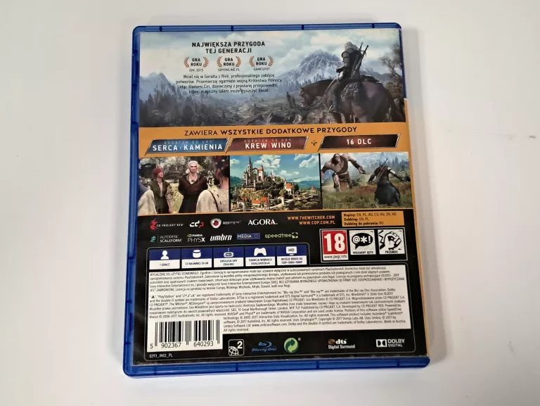 WIEDZMIN 3 GOTY PS4