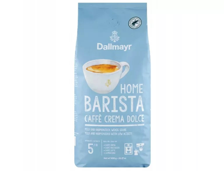 KAWA ZIARNISTA MIESZANA DALLMAYR HOME BARISTA CAFFE CREMA DOLCE 1000 G
