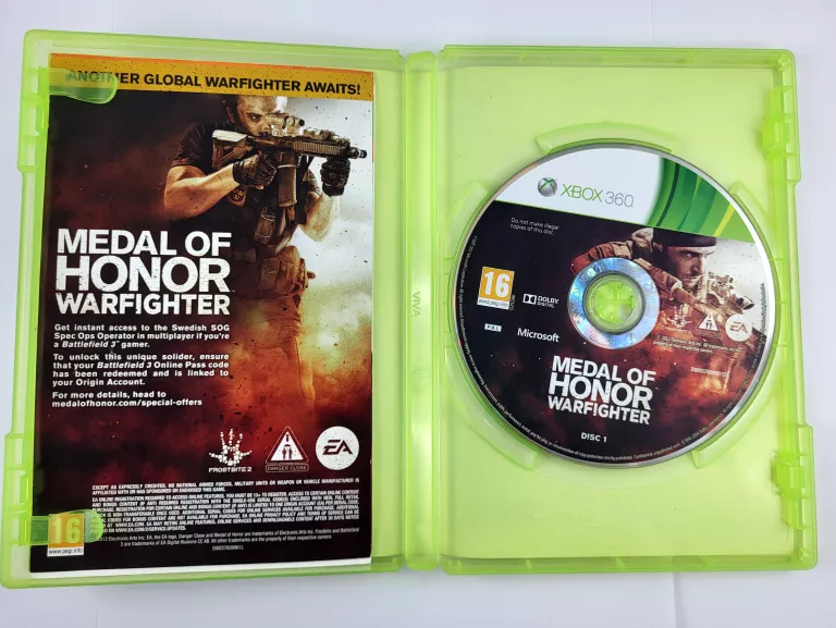 GRA NA XBOX 360 MEDAL OF HONOR WARFIGHTER