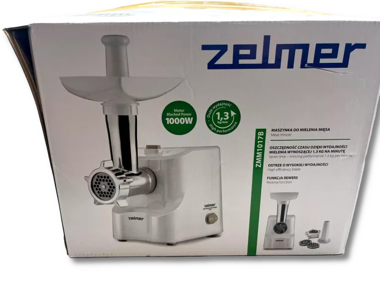 MASZYNKA DO MIELENIA MIĘSA ZELMER ZMM1017B
