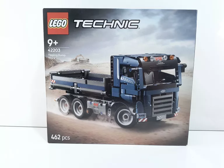 LEGO TECHNIC 42203 WYWROTKA Z PRZECHYLANĄ SKRZYNIĄ