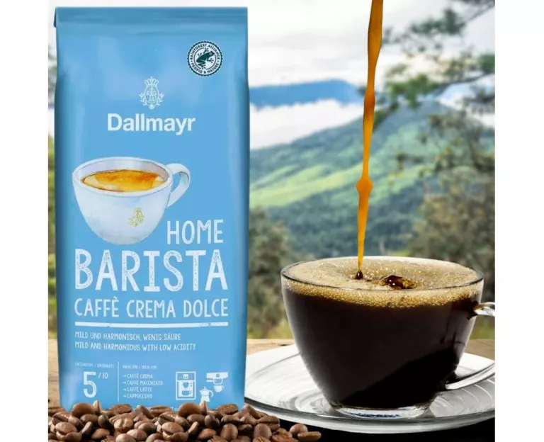 KAWA ZIARNISTA MIESZANA DALLMAYR HOME BARISTA CAFFE CREMA DOLCE 1000 G