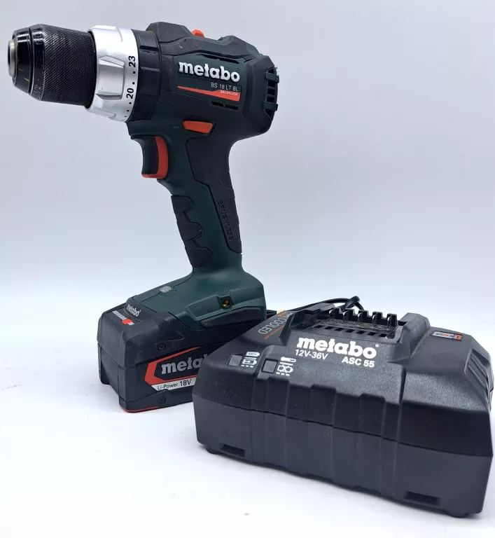WKRĘTARKA METABO BS 18 LT BL | AKU | ŁADOWARKA