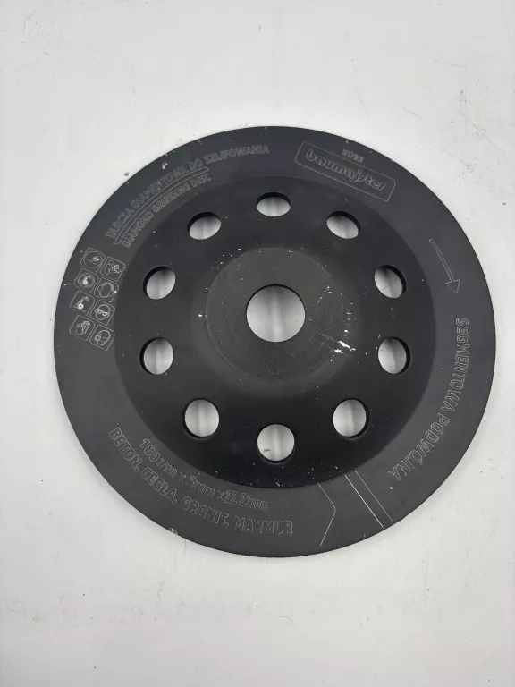 TARCZA DIAMENTOWA DO SZLIFOWANIA 180MM BAUMAJSTER