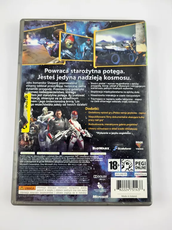 GRA NA XBOX 360 MASS EFFECT