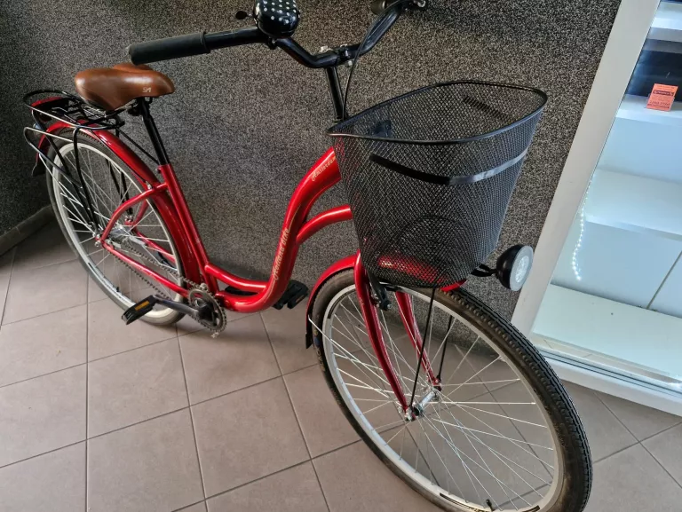ROWER HOLLAND BIKE AMSTERDAM RETRO KOŁA 28" RAMA 17 44CM