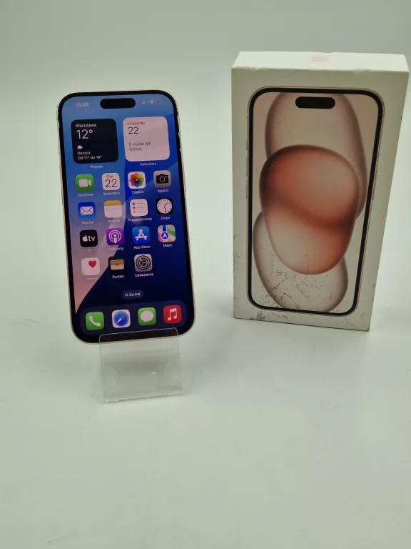 TELEFON APPLE IPHONE 128 GB ROŻOWY KONDYCJA 89 %