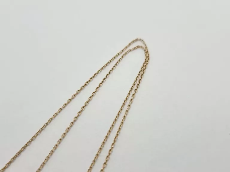ZŁOTY ŁAŃCUSZEK PRÓBY 585 1,38 GRAM 50CM
