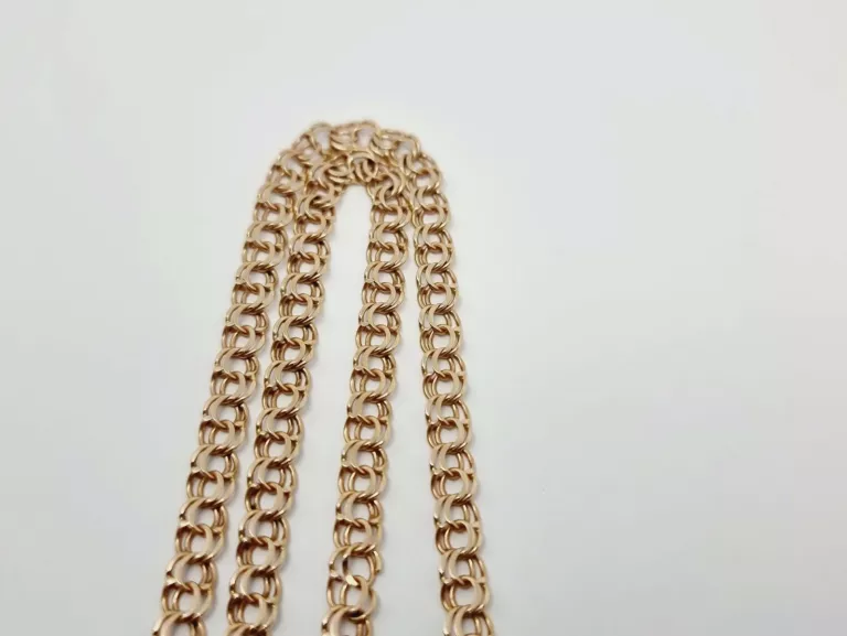 ZŁOTY ŁAŃCUSZEK PRÓBY 585 15,86 GRAM 55CM