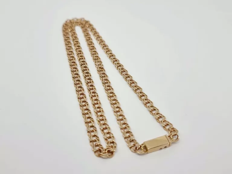 ZŁOTY ŁAŃCUSZEK PRÓBY 585 15,86 GRAM 55CM