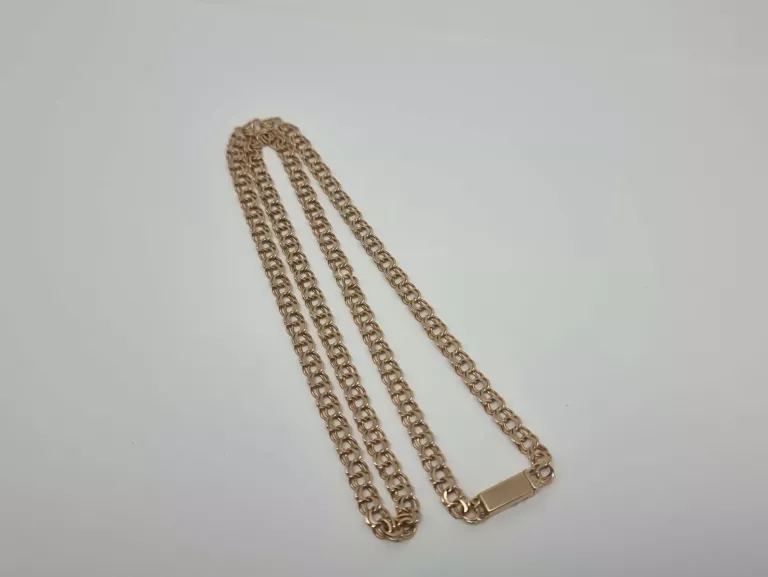 ZŁOTY ŁAŃCUSZEK PRÓBY 585 15,86 GRAM 55CM