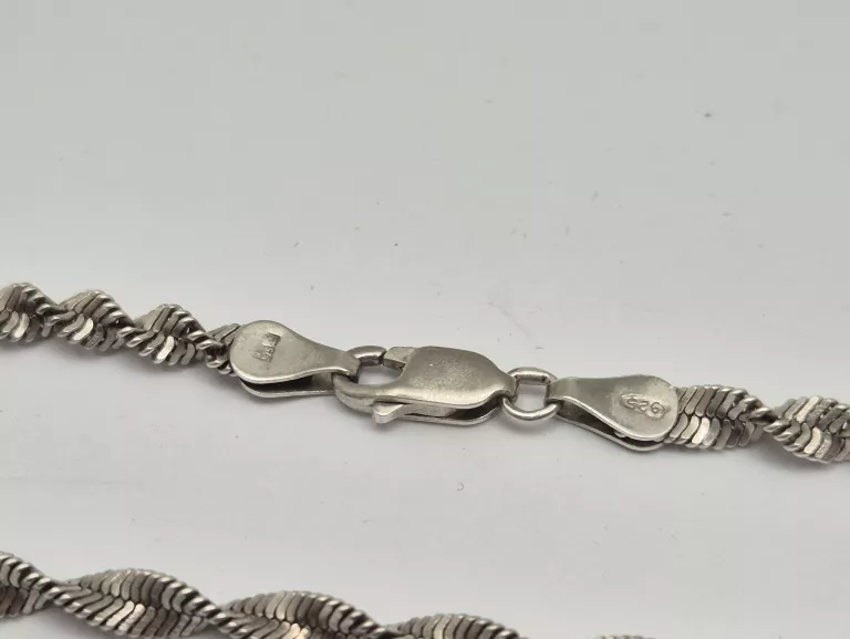SREBRNY ŁAŃCUSZEK 925 11,49G 45CM