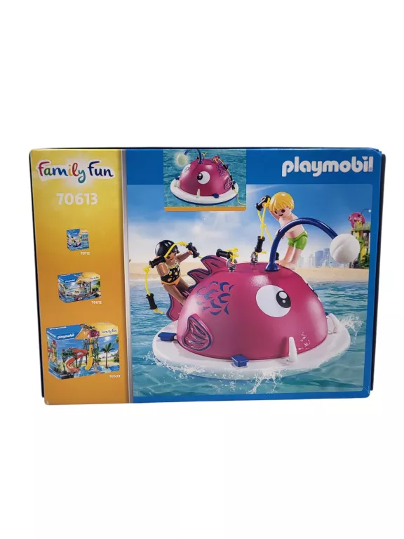 PLAYMOBIL FAMILY FUN 70613 PARK ZABAW WODNYCH PLAŻA WODA BASEN XXX
