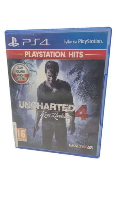 PS4 UNCHARTED 4 KRES ZŁODZIEJA