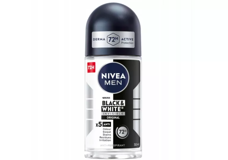 NIVEA KULKA BLACK WHITE 50 ML