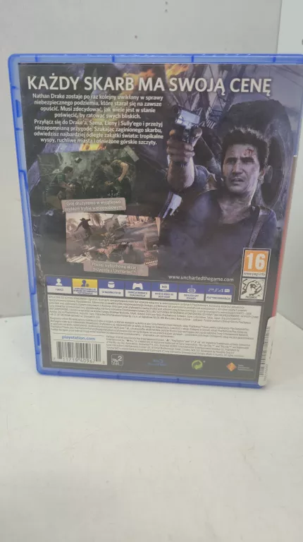 PS4 UNCHARTED 4 KRES ZŁODZIEJA