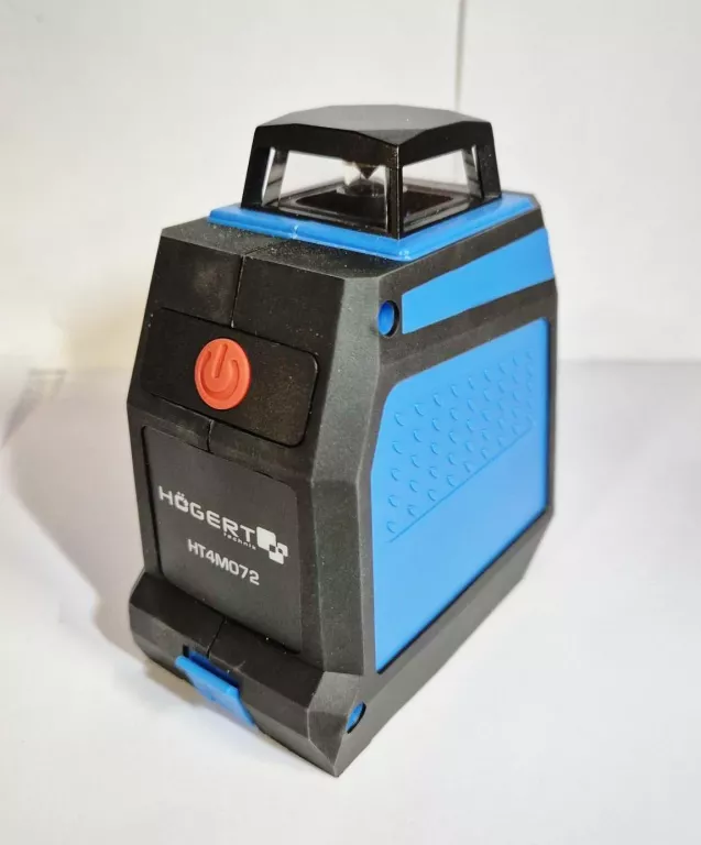 POZIOMICA LASEROWA LASER CZERWONY KRZYŻOWY 3D 30M