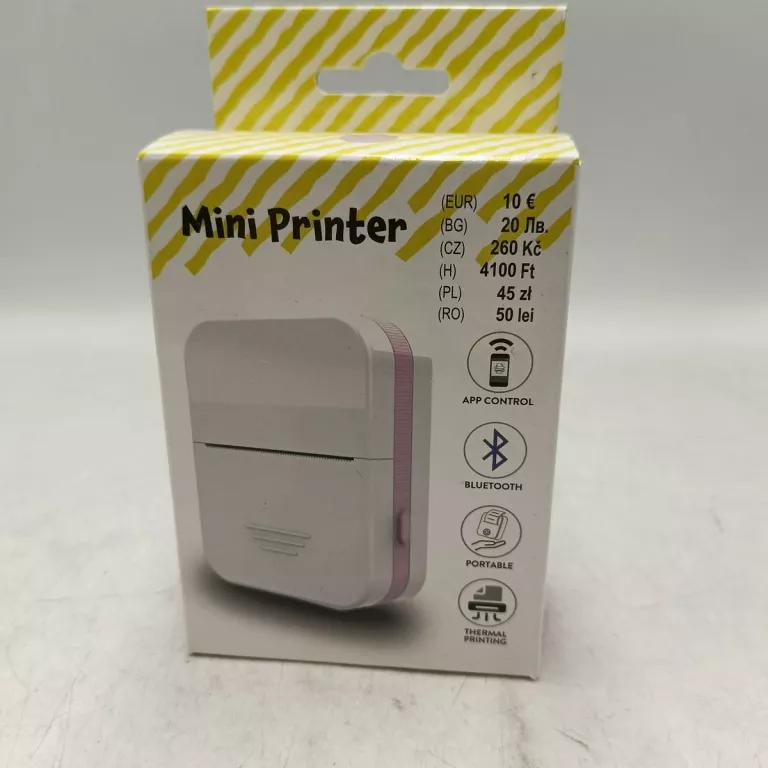 DRUKARKA MINI PRINTER TEDI KOMPLET