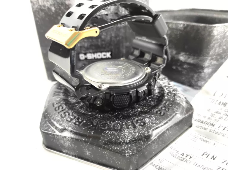 ZEGAREK CASIO GSHOCK GA110GB CZARNO ZLOTY GW KPL