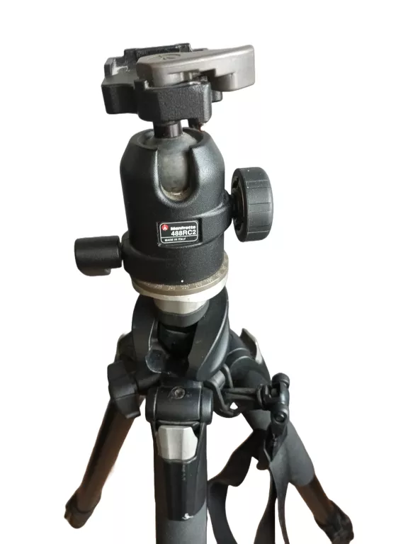 STATYW MANFROTTO 055XPROB+GŁOWICA MANFROTTO + POKROWIEC