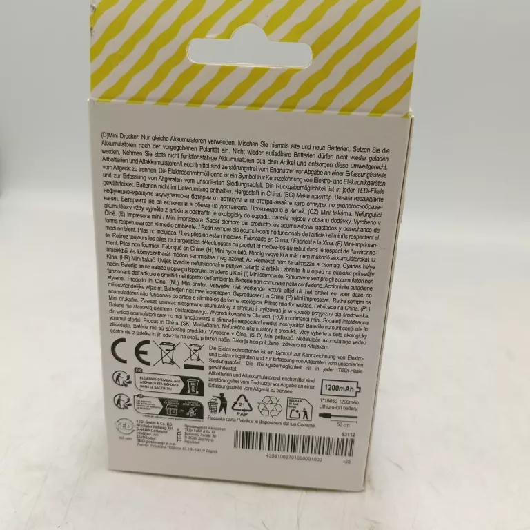 DRUKARKA MINI PRINTER TEDI KOMPLET