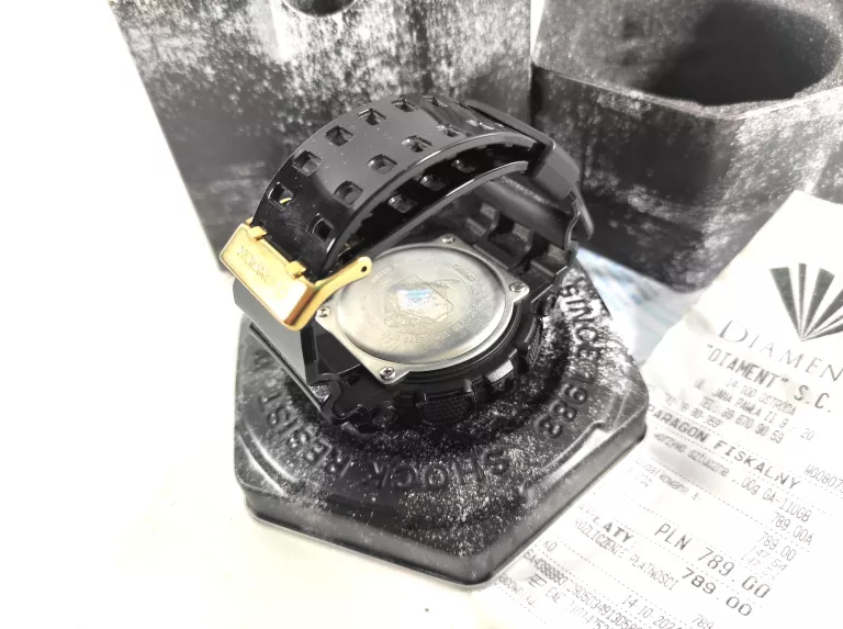 ZEGAREK CASIO GSHOCK GA110GB CZARNO ZLOTY GW KPL