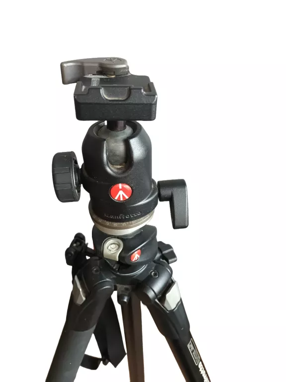 STATYW MANFROTTO 055XPROB+GŁOWICA MANFROTTO + POKROWIEC