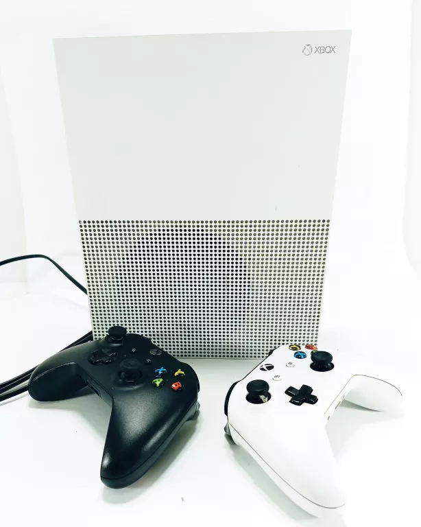 KONSOLA XBOX ONE S ALL DIGITAL / KABEL ZASILAJĄCY / 2X PAD