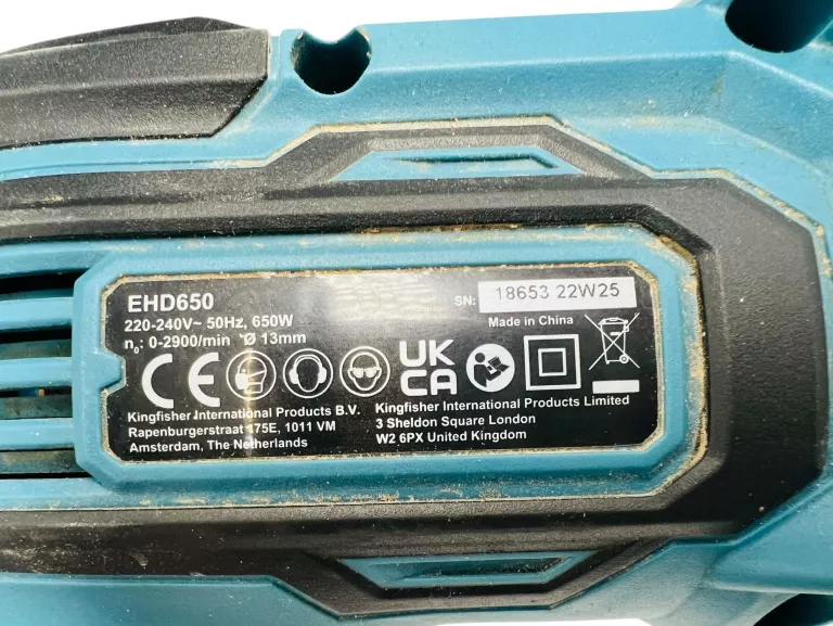 WIERTARKA UDAROWA ERBAUER 230 V 650 W