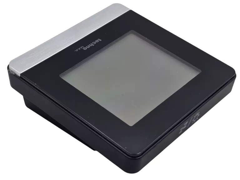 ZEGAREK CYFROWY TECHNOLINE WT 260 RADIOBUDZIK TERMOMETR CZARNY - JAK NOWY!
