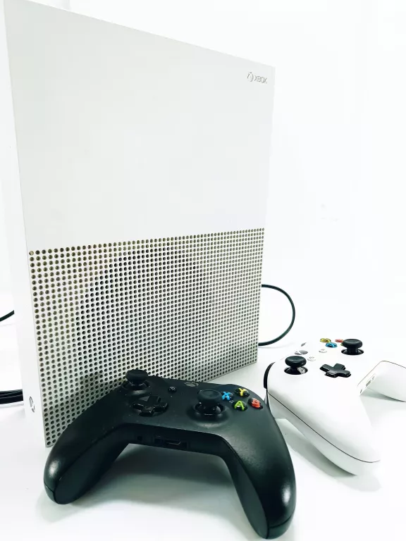 KONSOLA XBOX ONE S ALL DIGITAL / KABEL ZASILAJĄCY / 2X PAD