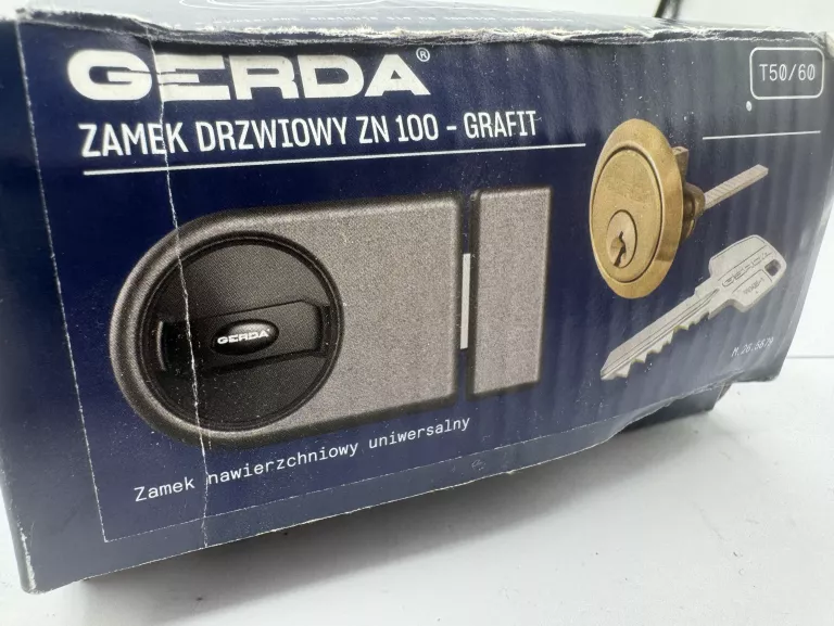GERDA ZN 100 ZAMEK UNIWERSALNY, GRAFIT 0ZN100U0000.05E30B