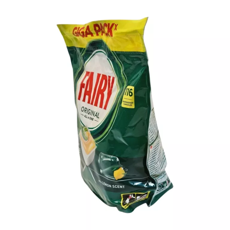 FAIRY ORIGINAL ALL IN ONE KAPSUŁKI DO ZMYWARKI CYTRYNA 116 SZT.