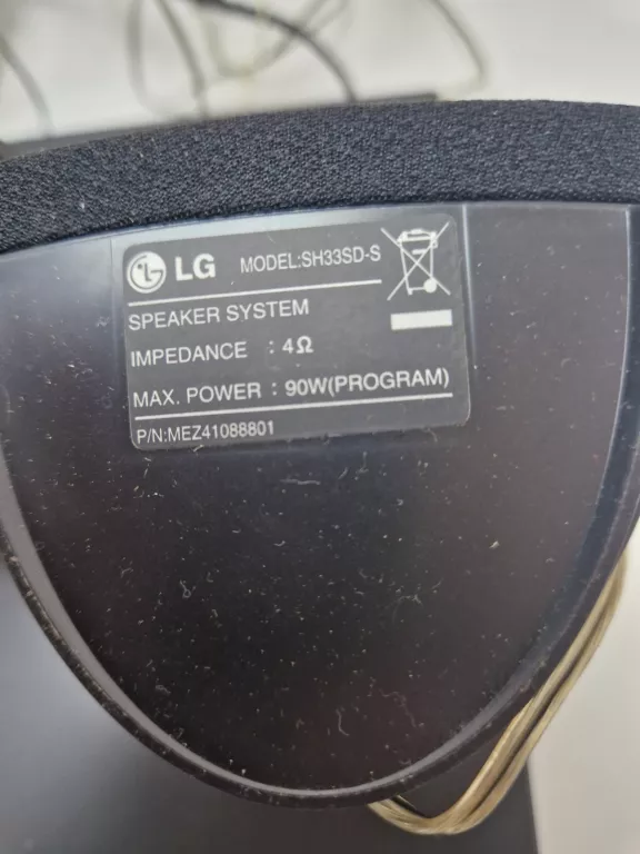 KINO DOMOWE LG HT353SD-D0 + 5 GŁOŚNIKÓW + SUBWOOFER