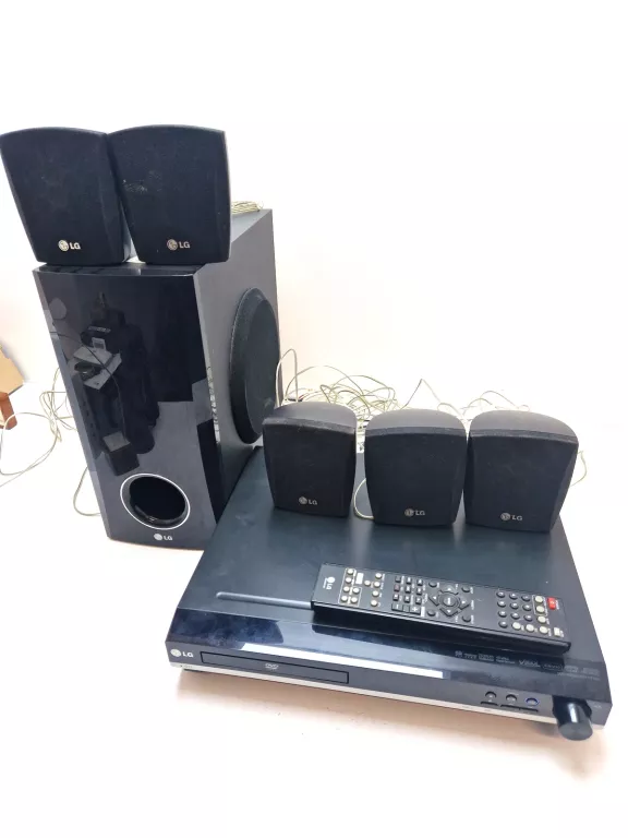 KINO DOMOWE LG HT353SD-D0 + 5 GŁOŚNIKÓW + SUBWOOFER