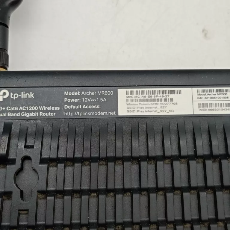 ROUTER TP LINK ARCHER MR600