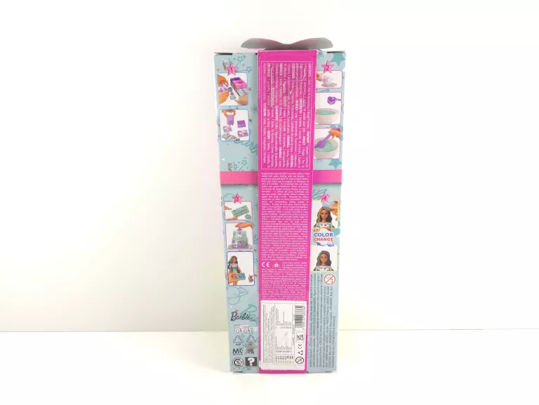 MATTEL LALKA BARBIE PARTY REVEAL BARBIE, TURKUSOWA JFG68 #ZAPAKOWANA
