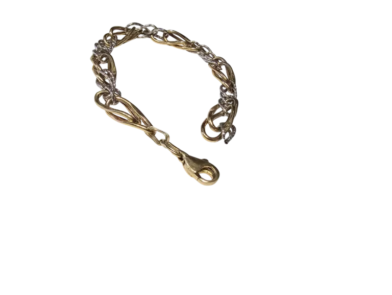ZŁOTA BRANSOLETKA 585 3,82G DL. 16 CM