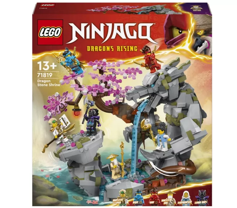 KLOCKI LEGO 71819 NINJAGO ŚWIĄTYNIA SMOCZEGO KAMIENIA