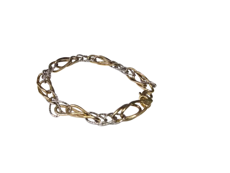 ZŁOTA BRANSOLETKA 585 3,82G DL. 16 CM