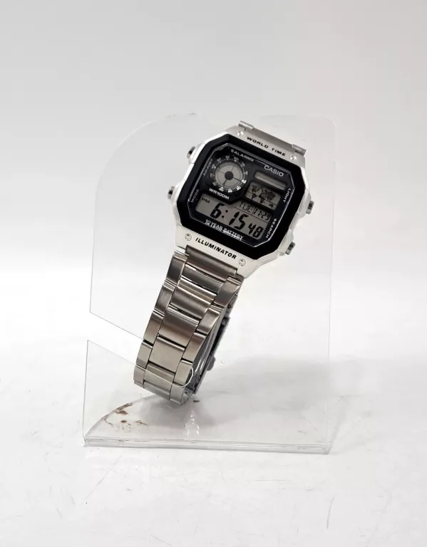 ZEGAREK MĘSKI CASIO ILUMINATOR AE-1200WH