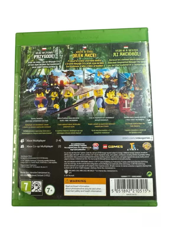 GRA XBOX ONE LEGO THE NINJAGO MOVIE [7] PL