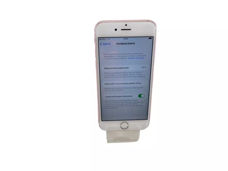 TELEFON APPLE IPHONE 6S RÓŻOWY 2 GB /64 GB BATERIA 84% 4,7" 1715 MAH