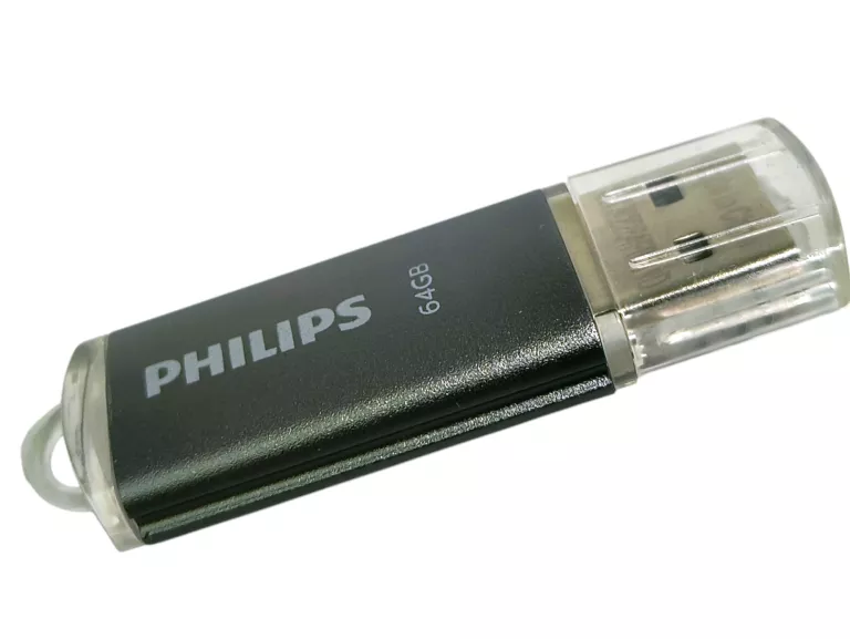 PENDRIVE PHILIPS 64 GB JASNO SZARY