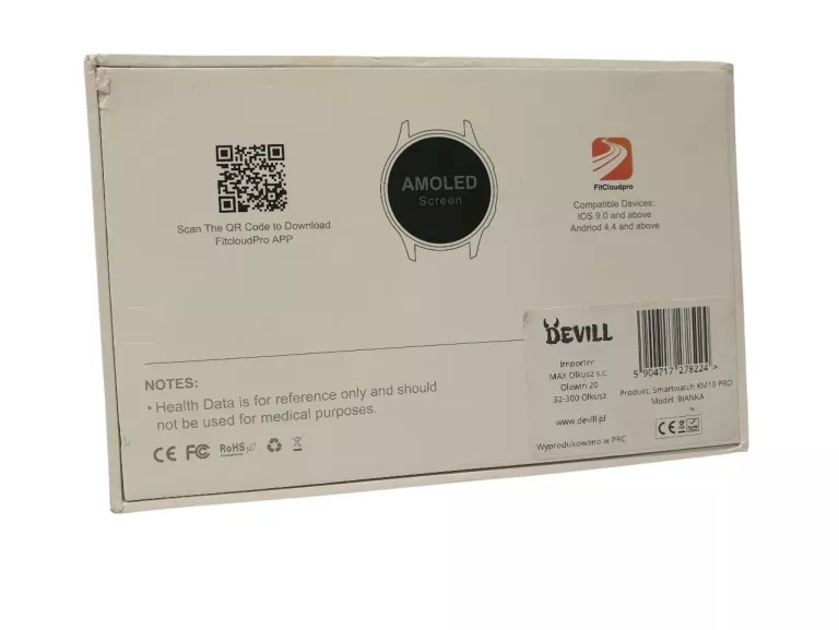 SMARTWATCH DEVILL KM10 PRO