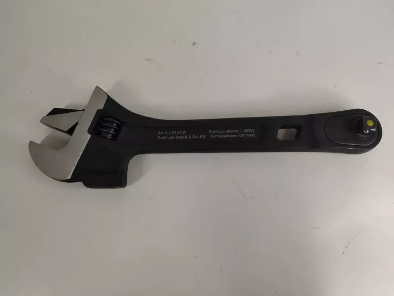 KLUCZ NASTAWNY LUX-TOOLS Z GRZECHOTKĄ 250MM 543430
