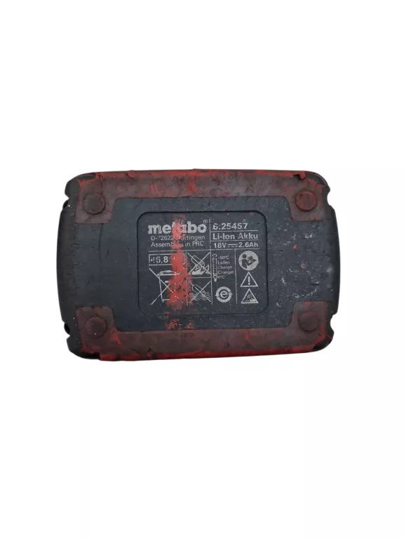 SZLIFIERKA AKUMULATOROWA METABO W 18LTX 125 QUICK + AKUMULATOR