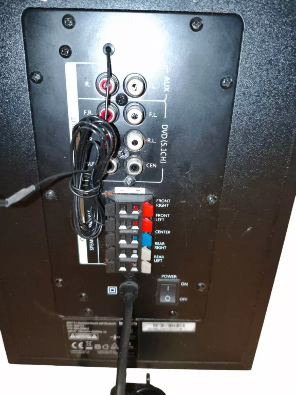 ZESTAW GŁOŚNIKÓW 5.1 LOGITECH Z607,CZYTAJ OPIS